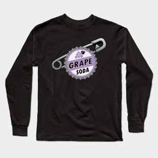 Grape Soda Pin Long Sleeve T-Shirt